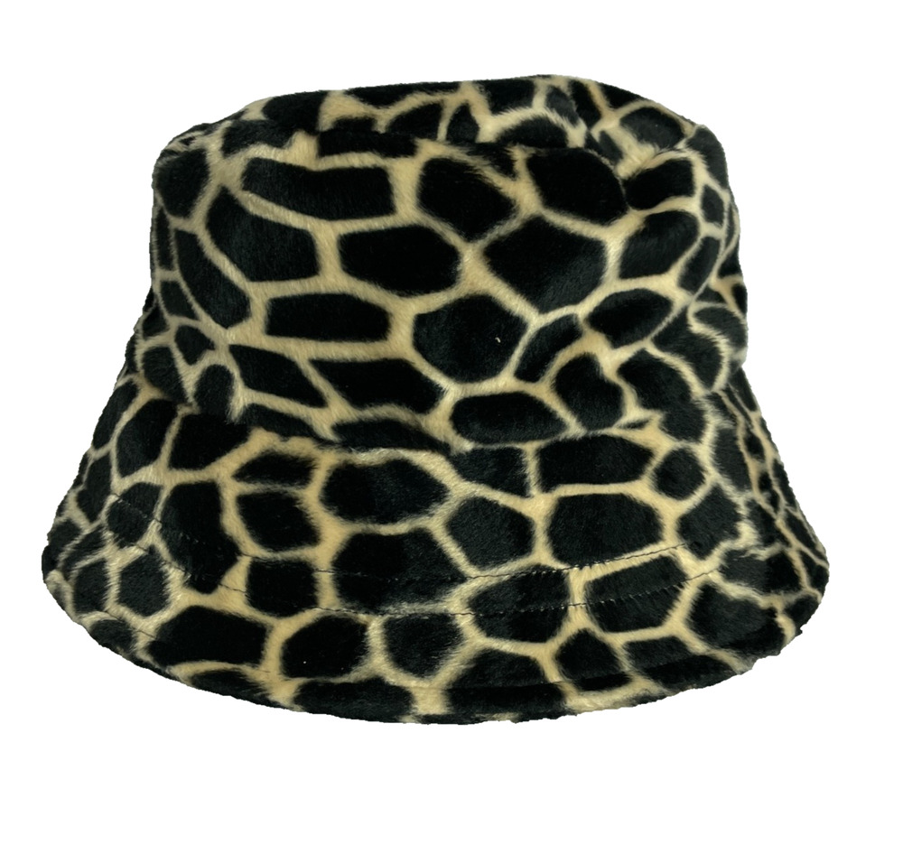 Women's Orvis Gore-Tex Leopard Print Fleece Lined Bucket Hat